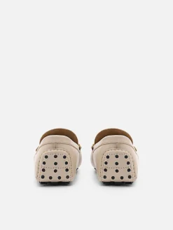 Allen Leather Driving Shoes<PEDRO