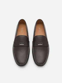 Allen Leather Moccasins<PEDRO Discount