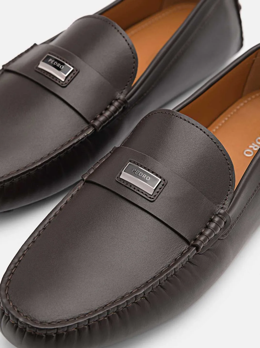 Allen Leather Moccasins<PEDRO Discount