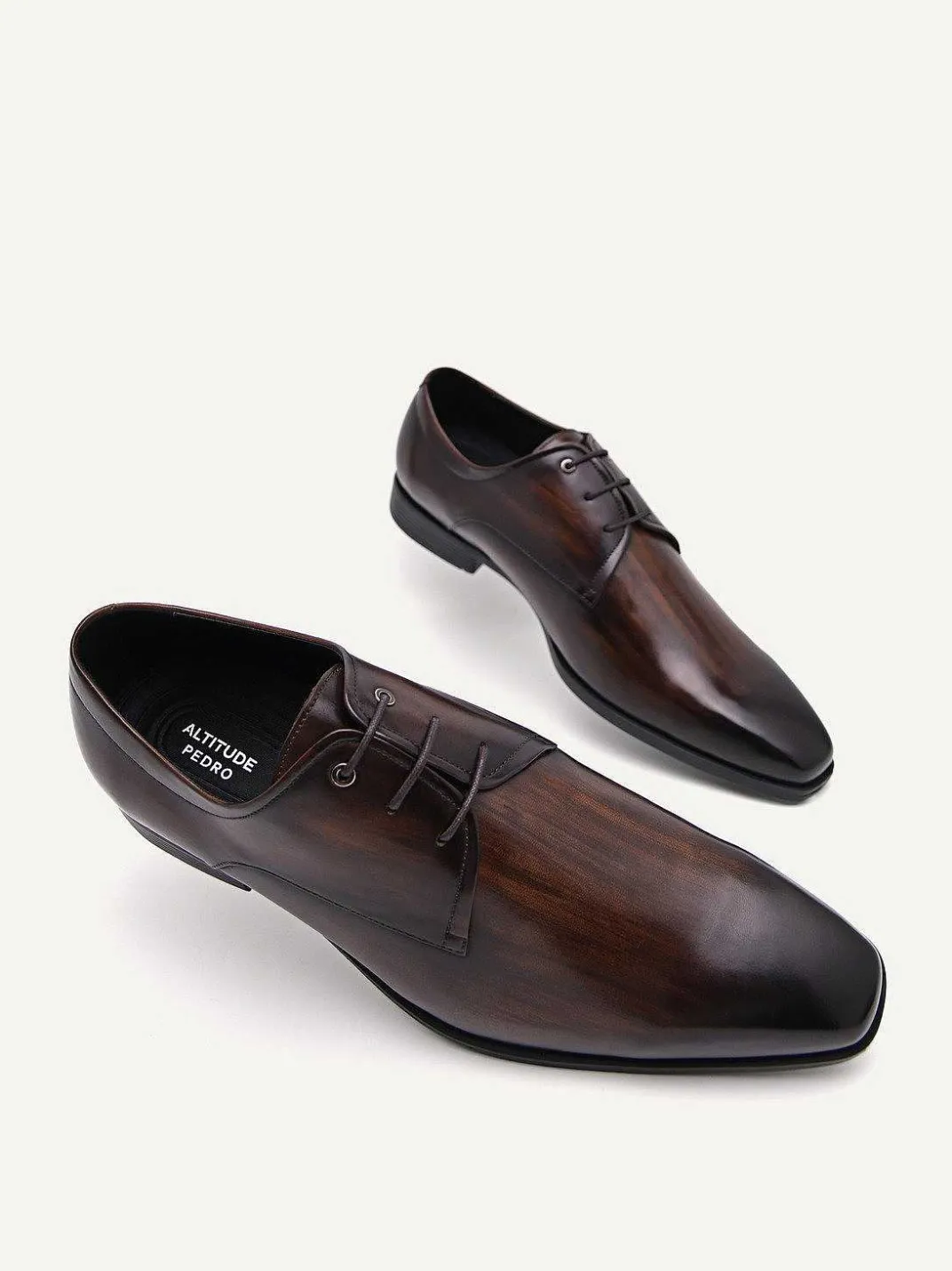 Altitude Burnished Derby Shoes<PEDRO Best