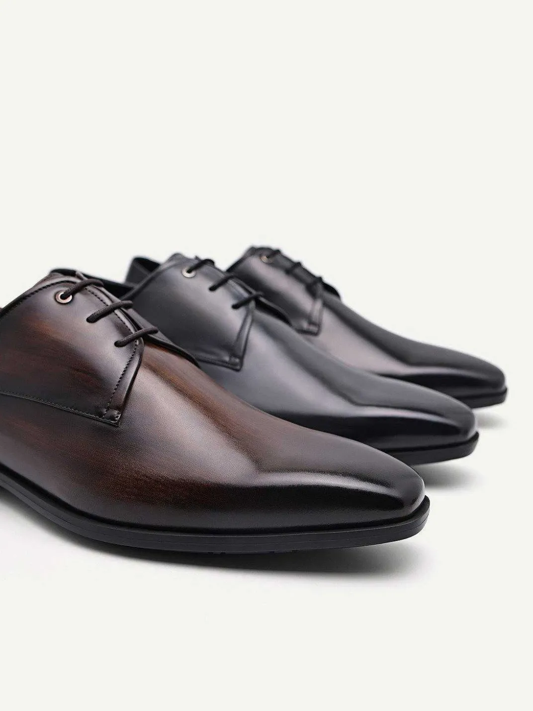 Altitude Burnished Derby Shoes<PEDRO Best