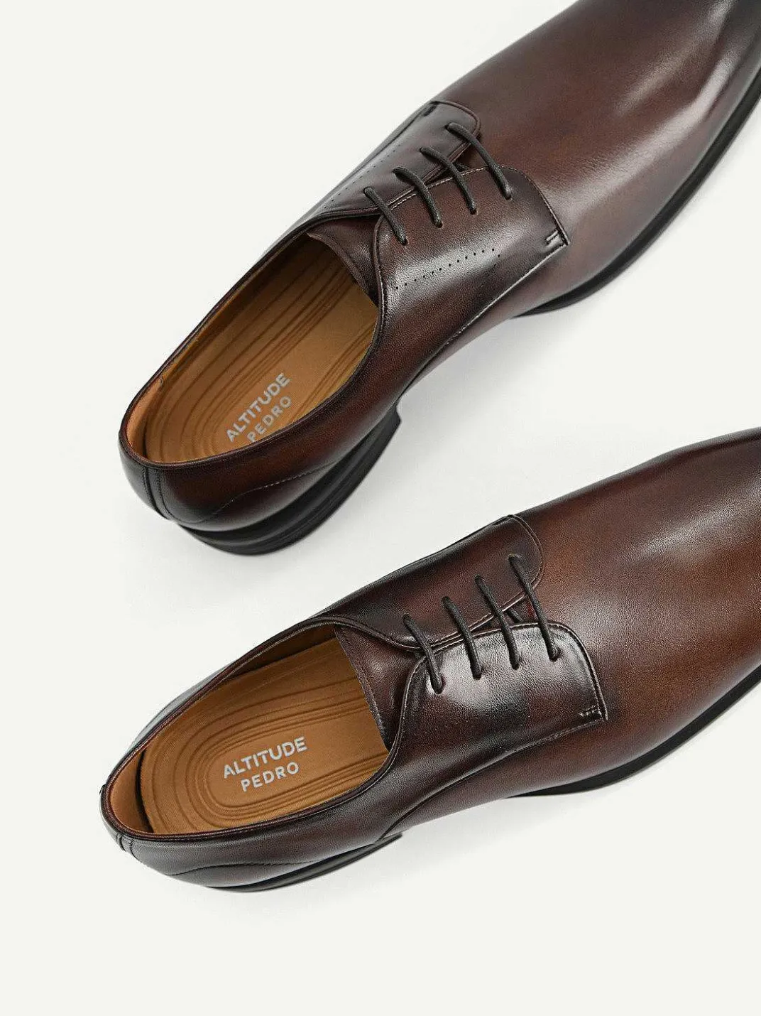 Altitude Leather Derby Shoes<PEDRO
