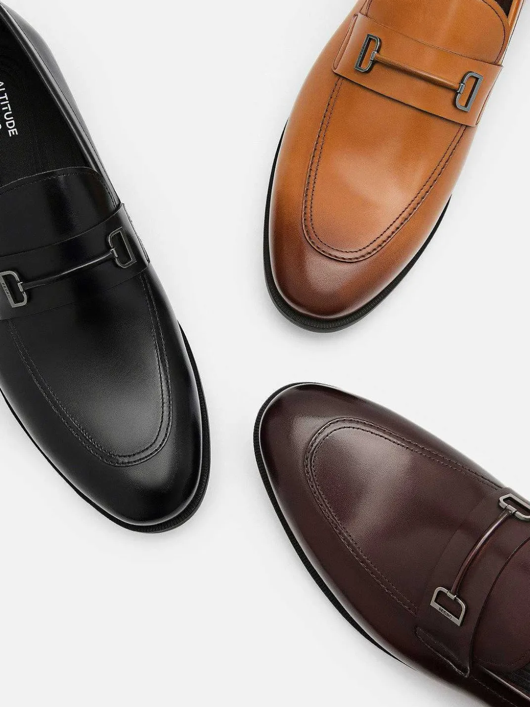 Altitude Lightweight Casey Leather Loafers<PEDRO Online