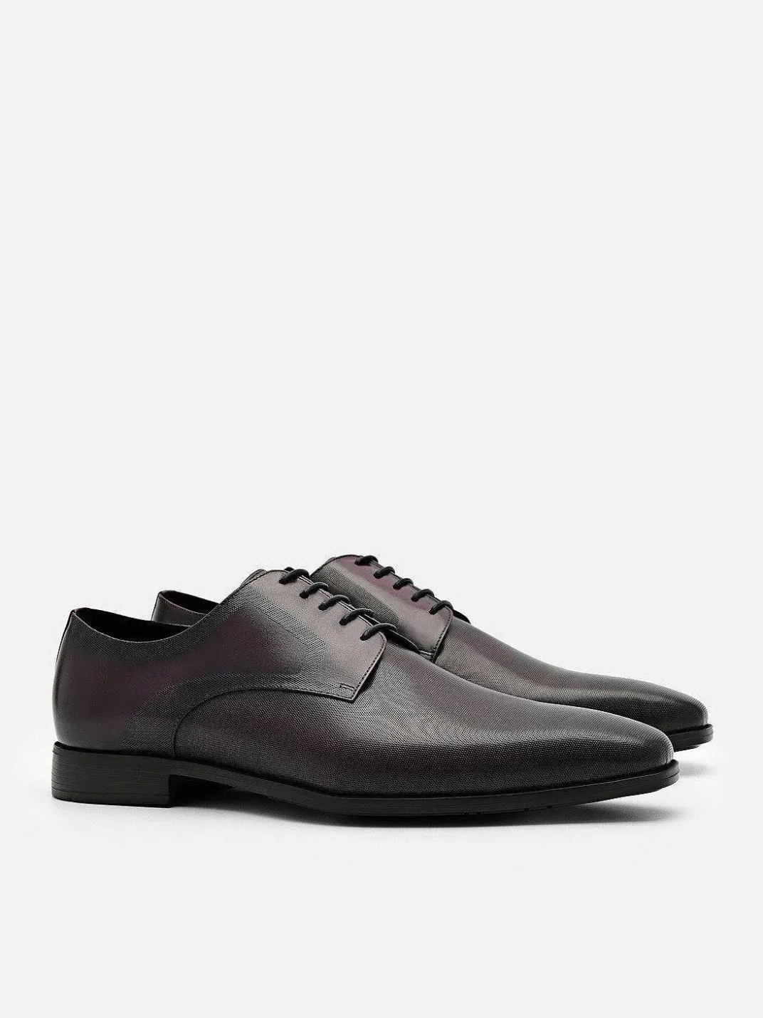 Altitude Lightweight Embossed Leather Derby Shoes<PEDRO Sale