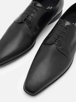 Altitude Lightweight Embossed Leather Derby Shoes<PEDRO Online
