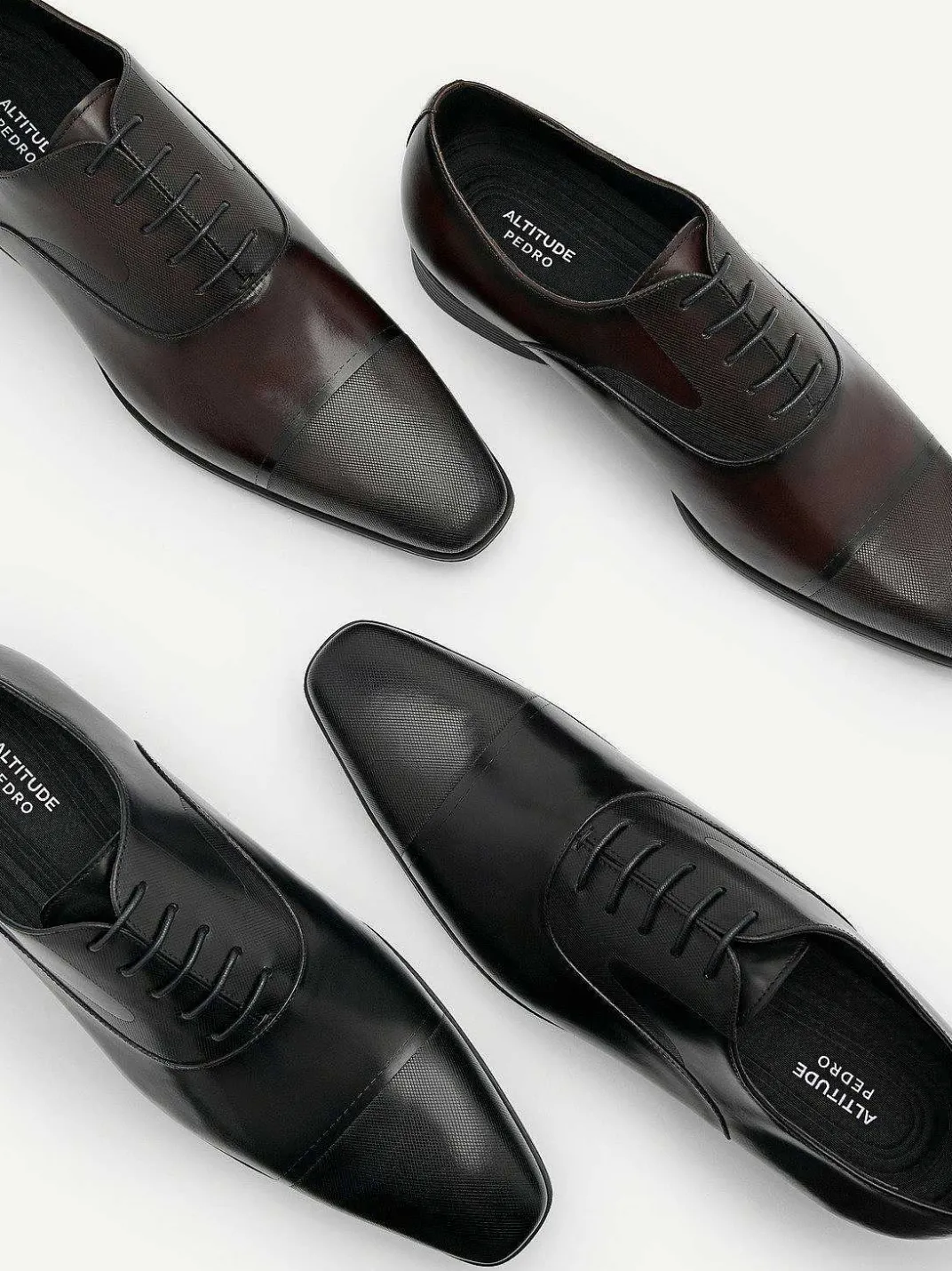 Altitude Lightweight Leather Oxford Shoes<PEDRO Discount