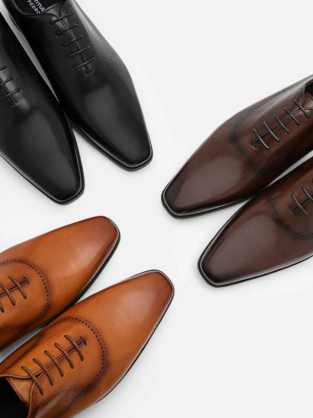 Altitude Lightweight Leather Oxford Shoes<PEDRO Outlet