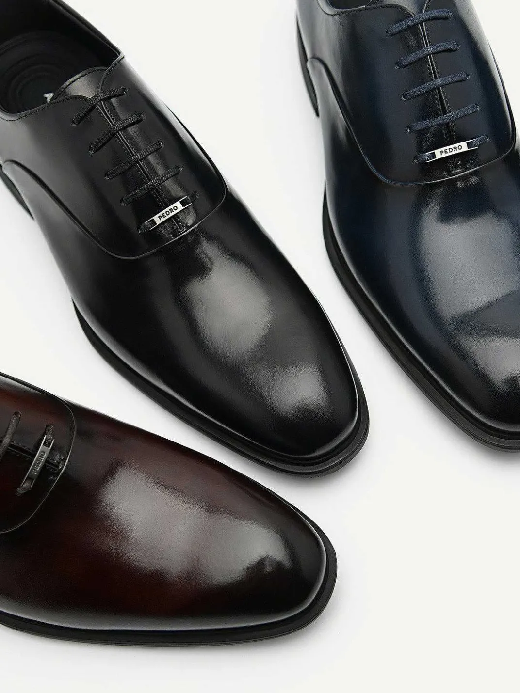 Altitude Lightweight Leather Oxford Shoes<PEDRO New