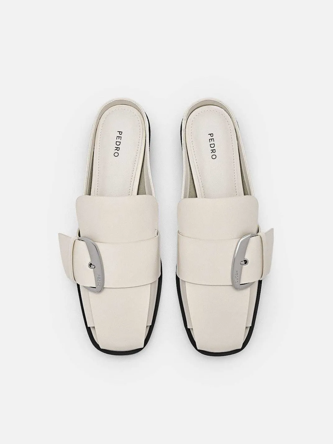 Alyda Leather Mules<PEDRO Online