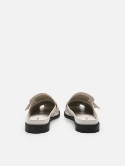 Alyda Leather Mules<PEDRO Online