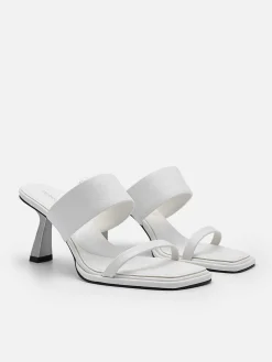 Amelie Leather Heel Sandals<PEDRO Outlet