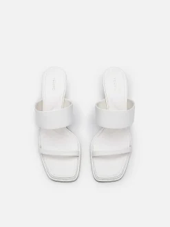 Amelie Leather Heel Sandals<PEDRO Outlet