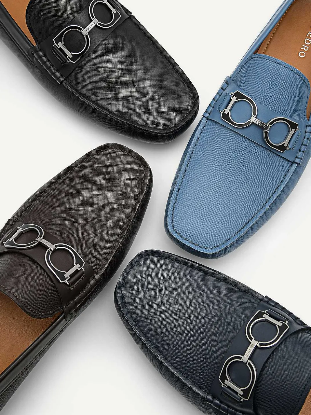 Antonio Leather Driving Shoes<PEDRO Sale