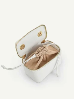 Ari Leather Mini Vanity Case<PEDRO