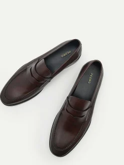 Bailey Calf Leather Loafers<PEDRO