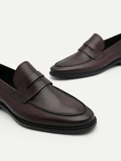 Bailey Calf Leather Loafers<PEDRO