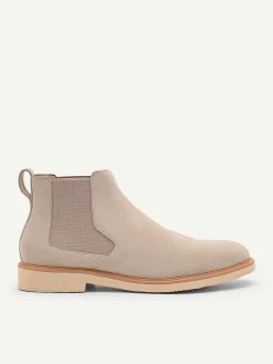 Beige Leather Ankle Boots<PEDRO Sale