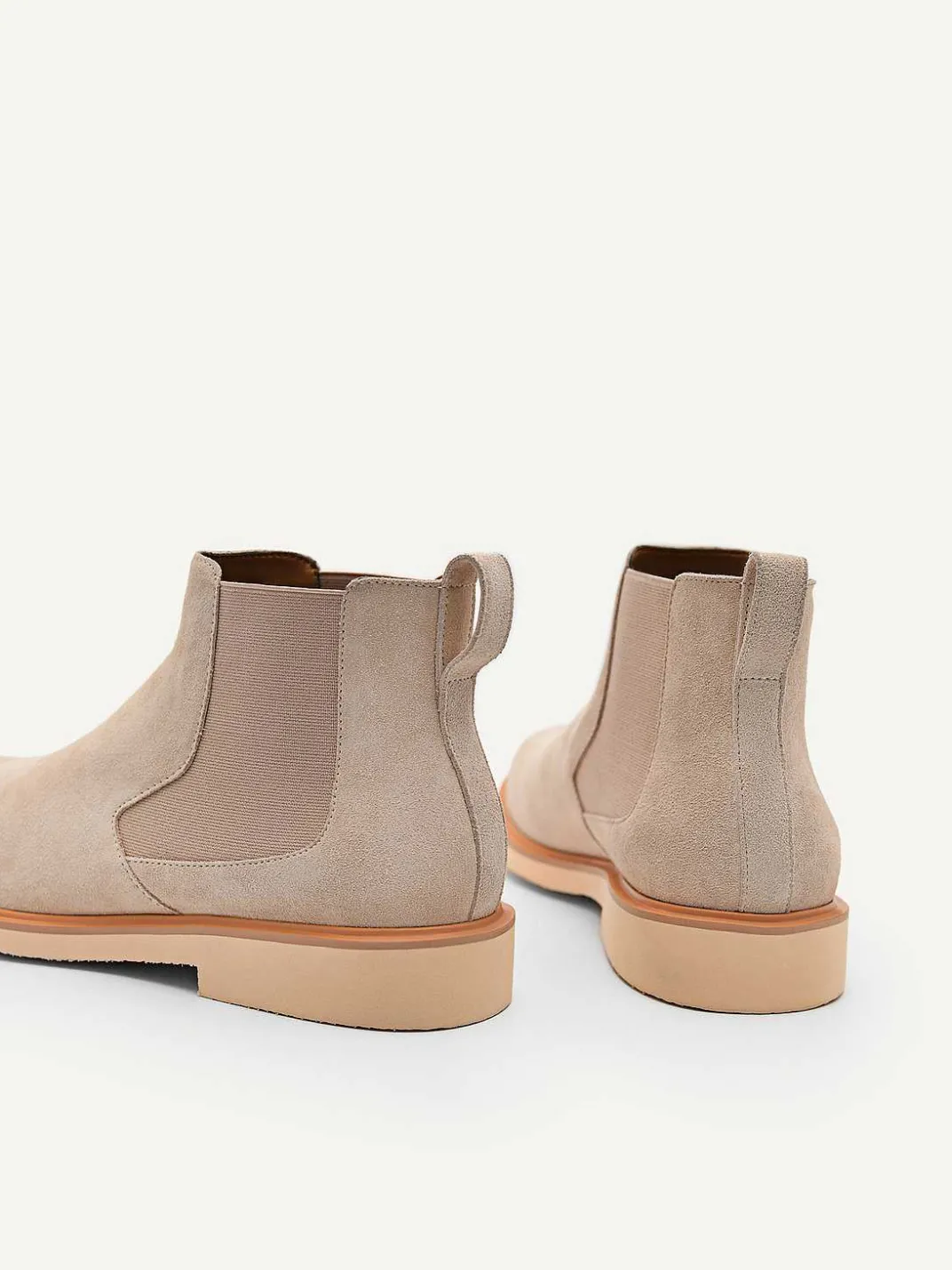 Beige Leather Ankle Boots<PEDRO Sale