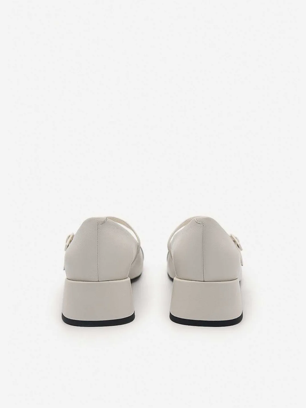 Bianca Leather Mary Jane Pumps<PEDRO Hot