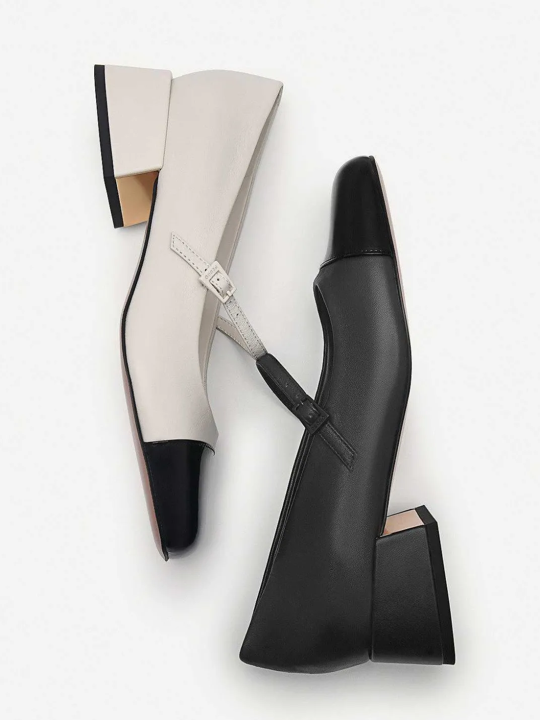 Bianca Leather Mary Jane Pumps<PEDRO Hot