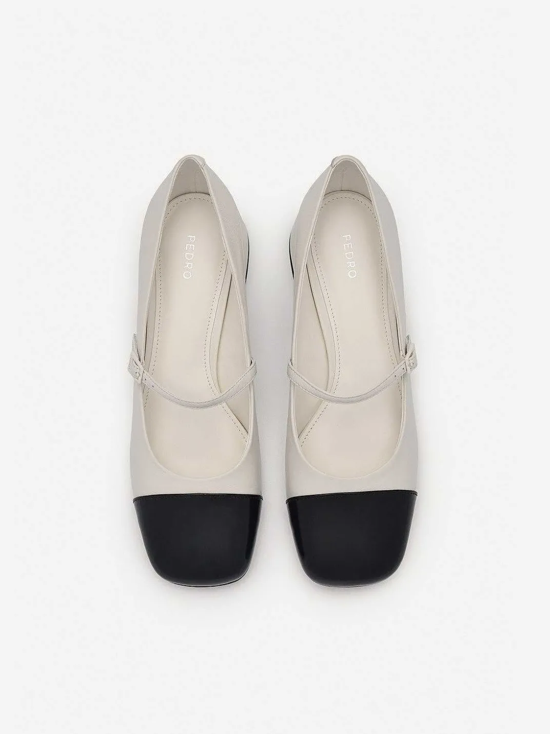 Bianca Leather Mary Jane Pumps<PEDRO Hot