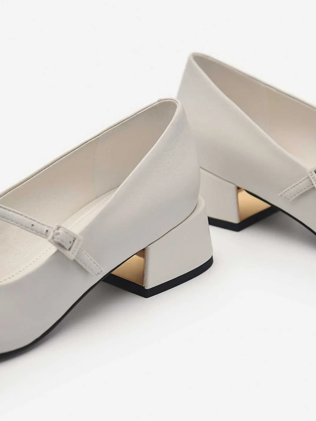 Bianca Leather Mary Jane Pumps<PEDRO Hot