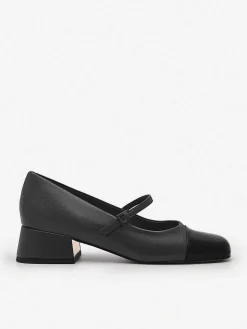 Bianca Leather Mary Jane Pumps<PEDRO Outlet