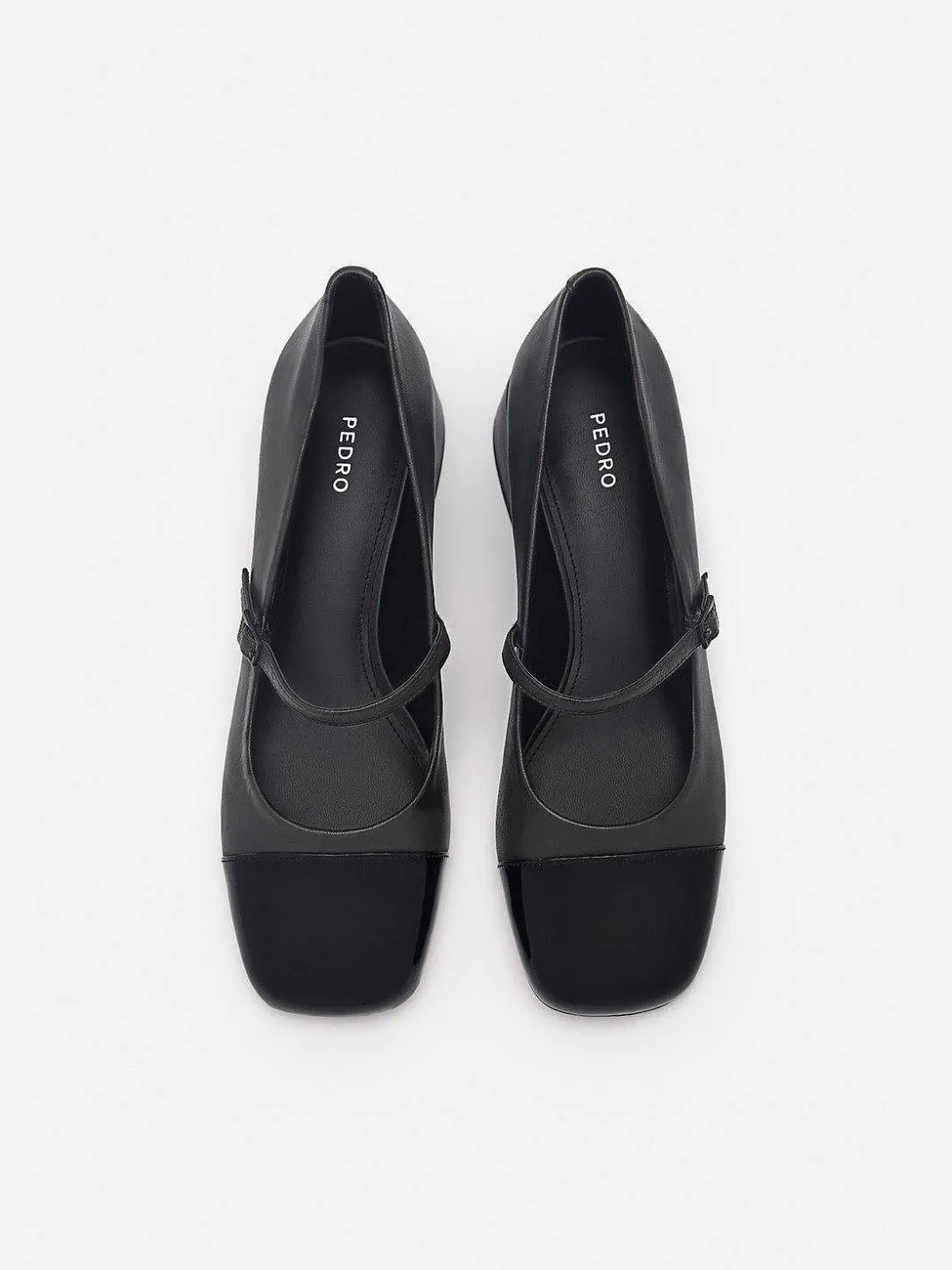 Bianca Leather Mary Jane Pumps<PEDRO Outlet