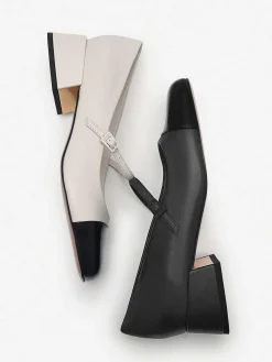 Bianca Leather Mary Jane Pumps<PEDRO Outlet