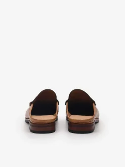 Blake Leather Penny Loafer Mules<PEDRO New