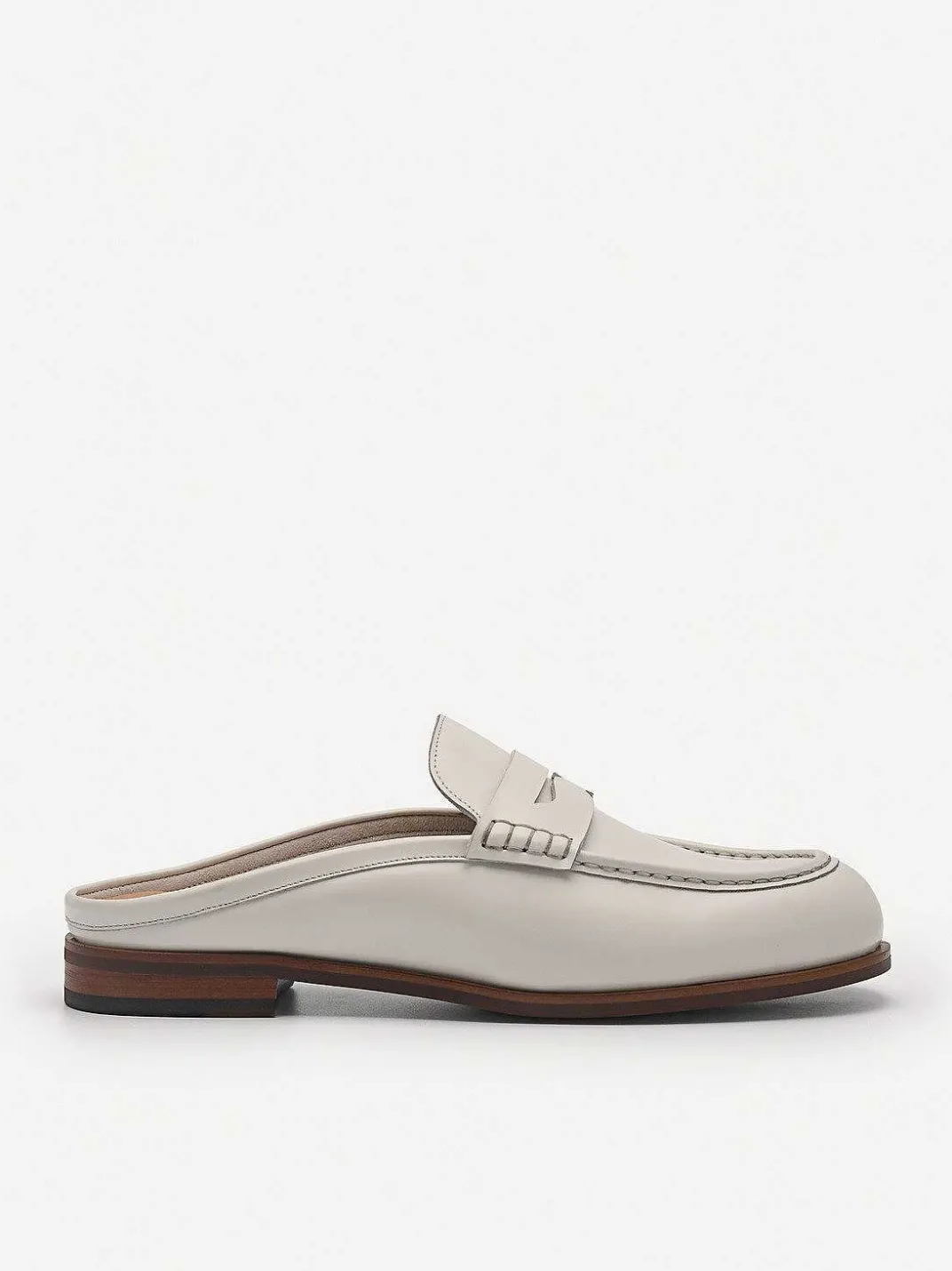 Blake Leather Penny Loafer Mules<PEDRO Discount