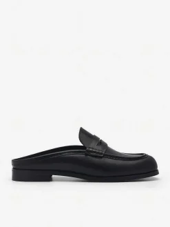 Blake Leather Penny Loafer Mules<PEDRO Clearance