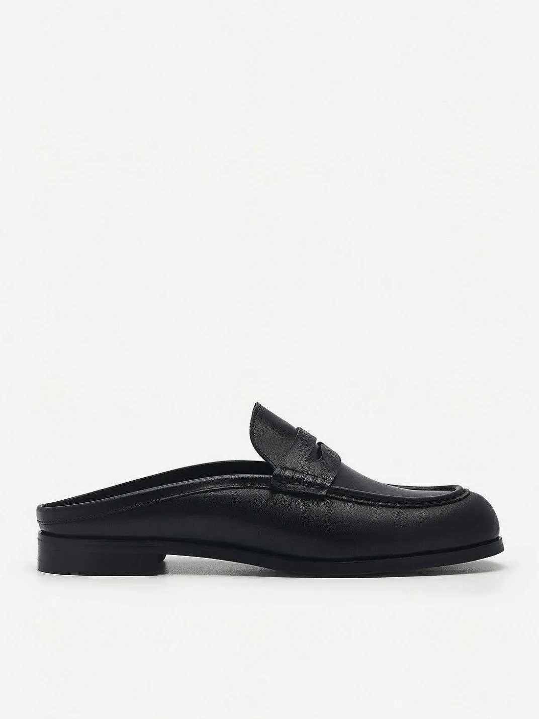 Blake Leather Penny Loafer Mules<PEDRO Clearance