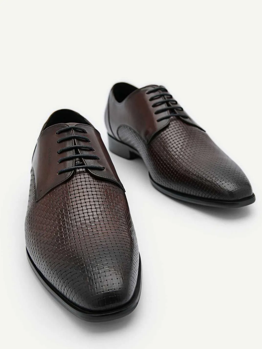 Brando Leather Derby Shoes<PEDRO