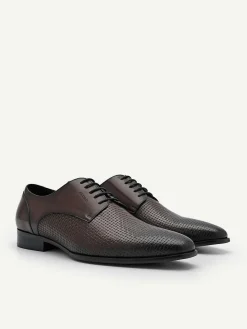 Brando Leather Derby Shoes<PEDRO
