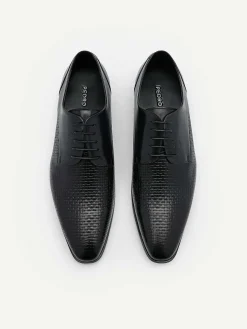 Brando Leather Derby Shoes<PEDRO Hot