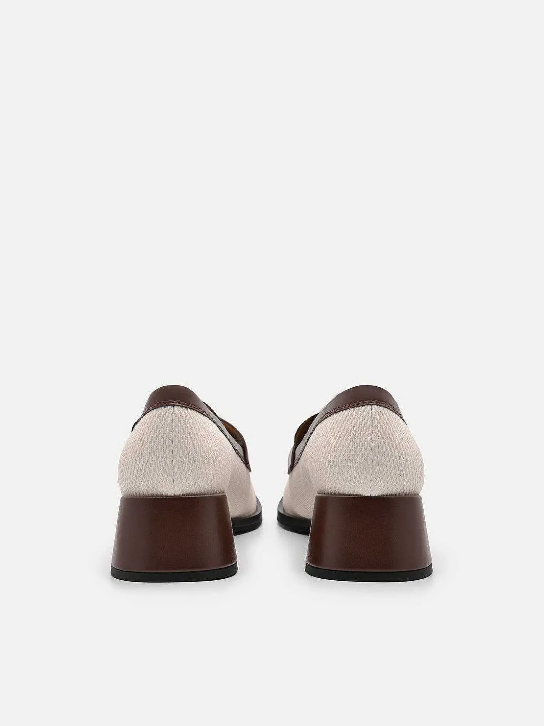 Brie Canvas Heel Loafers<PEDRO Discount