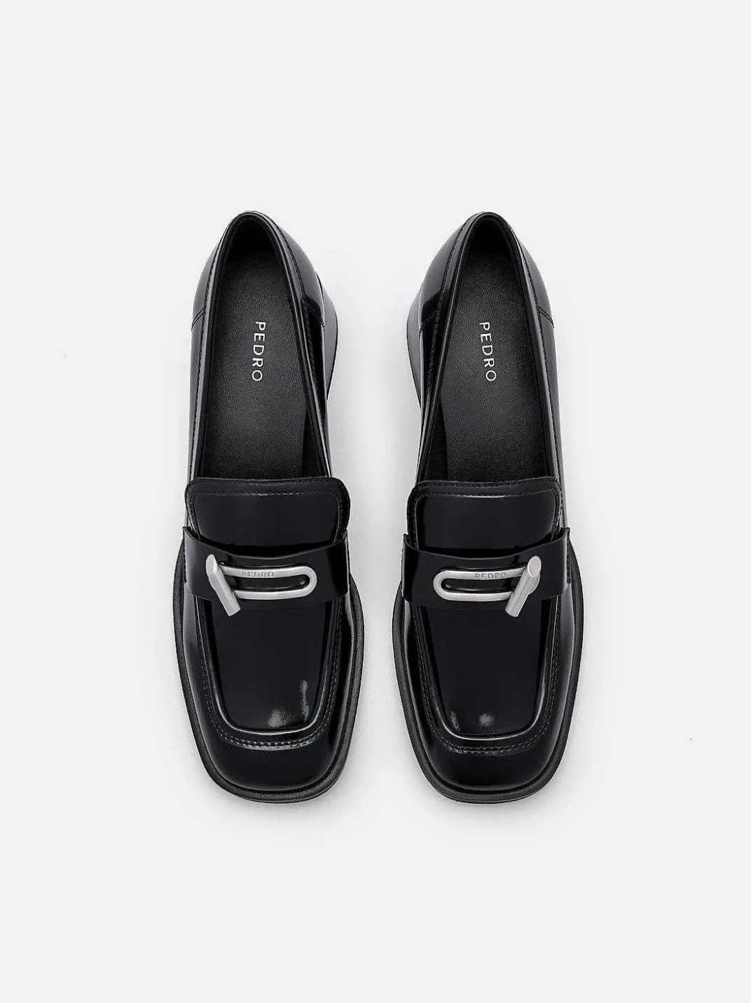 Brie Leather Heel Loafers<PEDRO Clearance