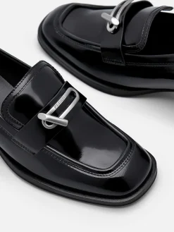 Brie Leather Heel Loafers<PEDRO Clearance