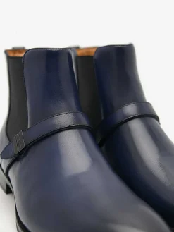 Brooklyn Leather Strapped Boots<PEDRO New