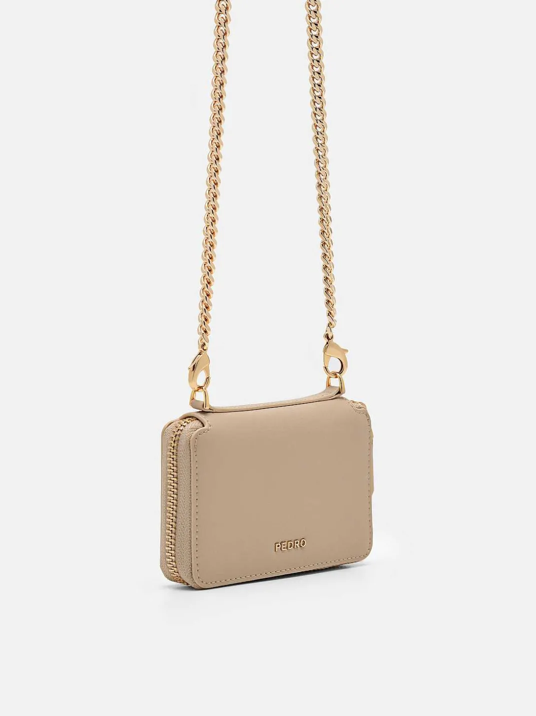 Chain Leather Wallet<PEDRO New