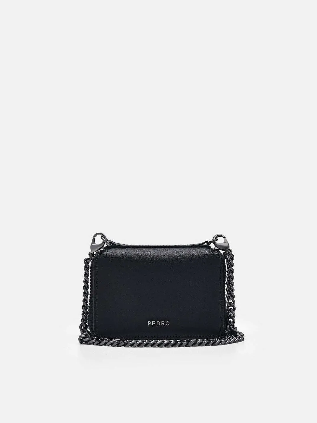 Chain Leather Wallet<PEDRO Outlet