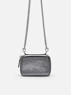 Chain Leather Wallet<PEDRO Outlet