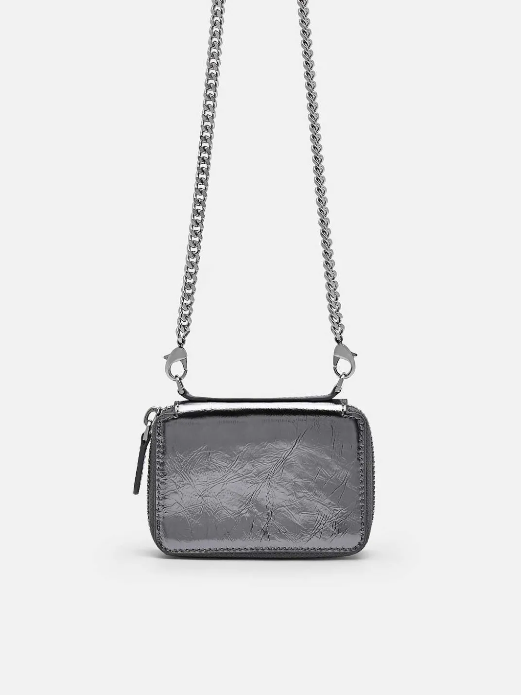 Chain Leather Wallet<PEDRO Outlet