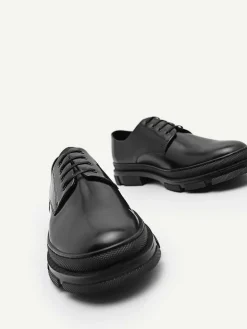 Chunky Leather Derby Shoes<PEDRO Hot