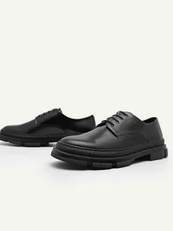 Chunky Leather Derby Shoes<PEDRO Hot