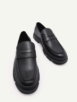 Chunky Leather Loafers<PEDRO Best