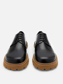 Cooper Leather Derby Shoes<PEDRO