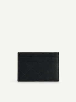 Cris-Cross Pattern Leather Cardholder<PEDRO Outlet