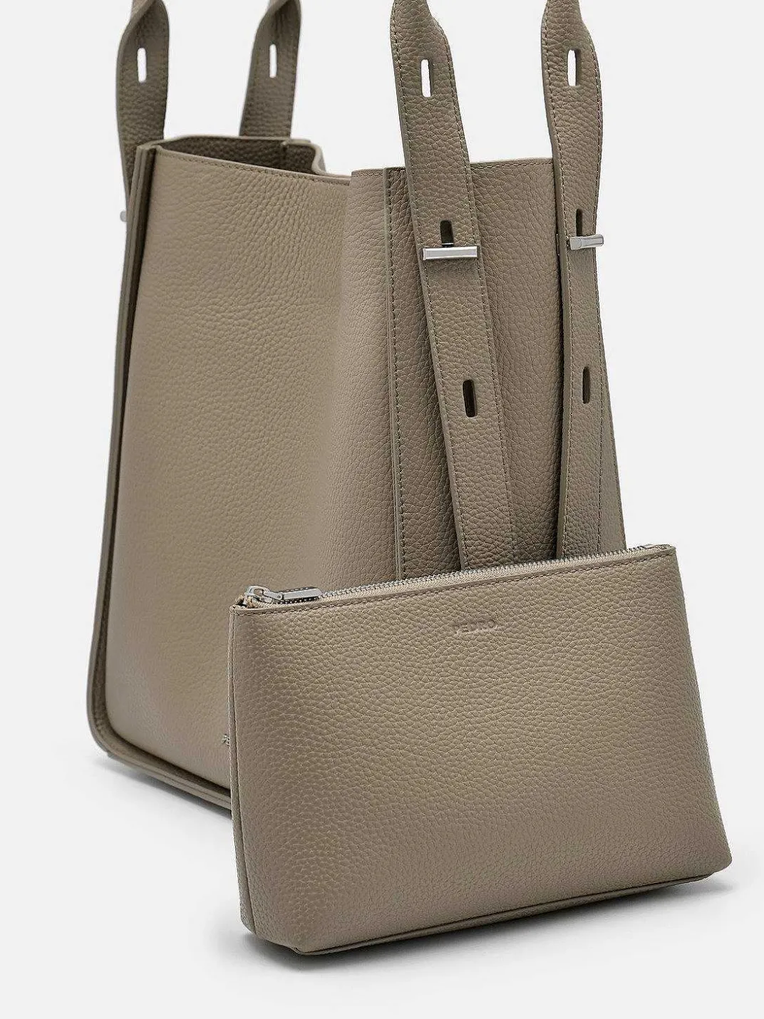 Demi Leather Hobo Bag<PEDRO Discount